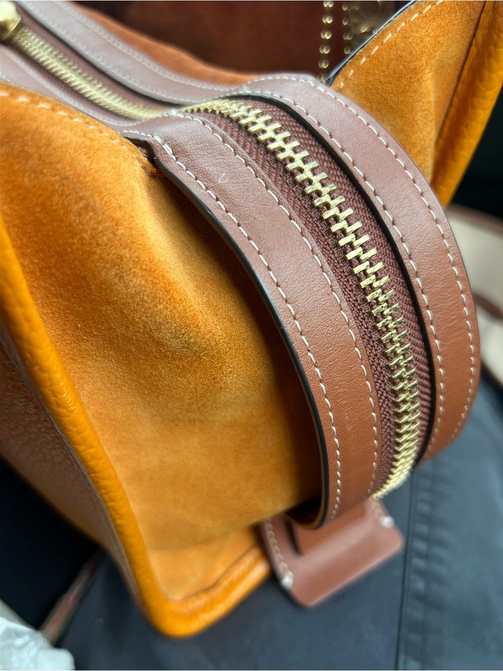 Coach Rogue 25" in Orange papaya color. - Picture 12 of 12
